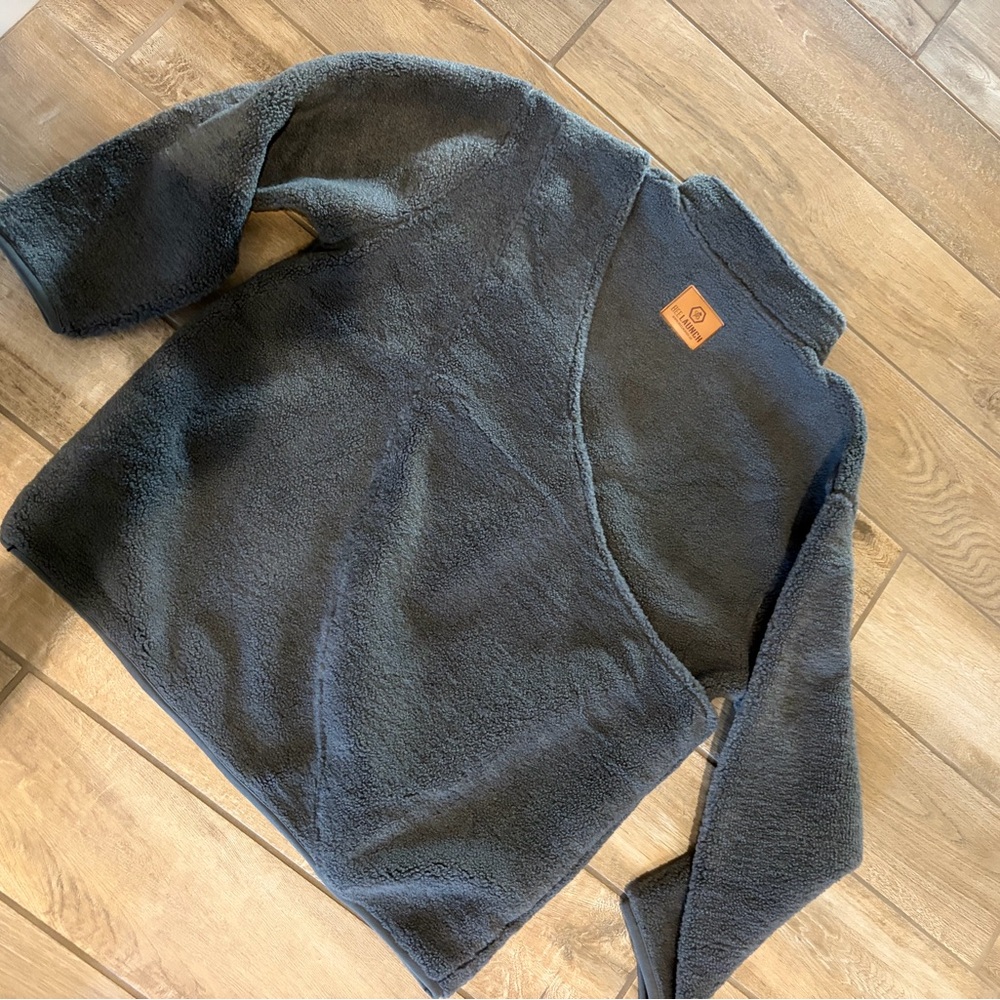 BeeLaunch Fleece Sweater with Kangaroo pouch pet carriers Dark Gray size Large - Picture 4 of 7